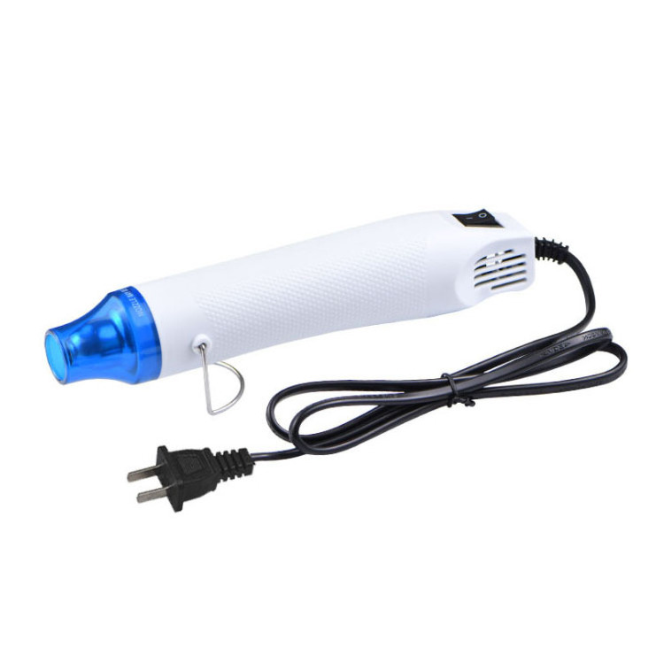 110V / 220V DIY Using Heat Gun Hot Air Electric Tool with Shrink Plastic Surface for Heating DIY Accessories EU / US Plug