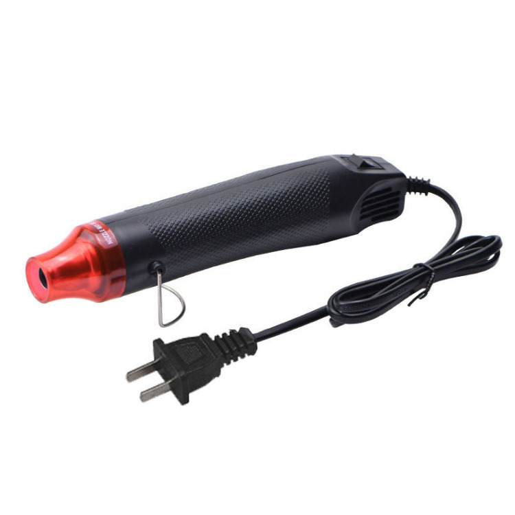 110V / 220V DIY Using Heat Gun Hot Air Electric Tool with Shrink Plastic Surface for Heating DIY Accessories EU / US Plug