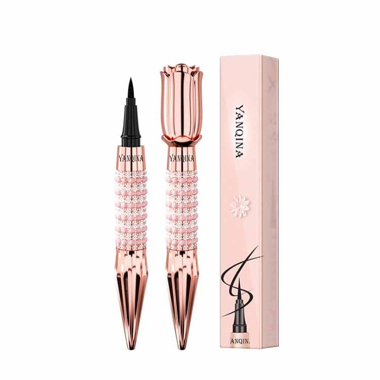 Hot selling YANQINA Waterproof Eyeliner Pencil Liquid Makeup Beauty Cosmetics black colors Liquid Eyeliner