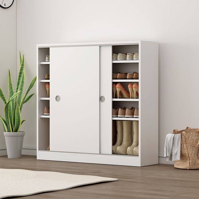 shoe storage cabinet easy assemble storage large capacity shoe cabinet three layer shoe cabinet hardware