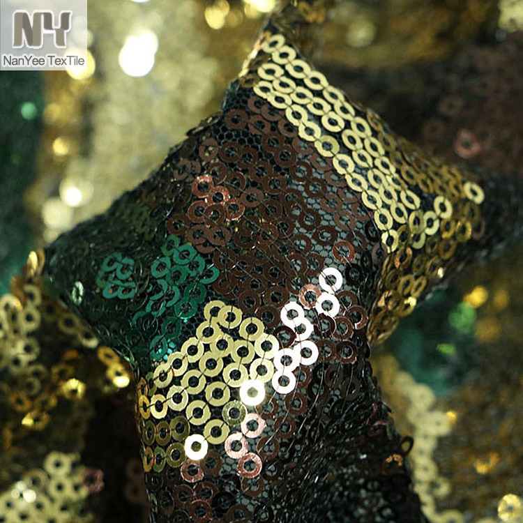 Nanyee Textile Trade Assurance Supported Camouflage Fabric With Sequin