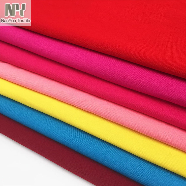 Nanyee Textile Cheap High Elastane Polyester Lycra Fabric For Yoga Tights