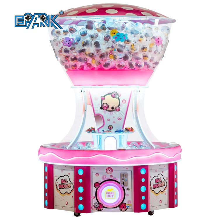 Shopping Mall Automatic Crystal Funny Capsule Toys Arcade Games Coin Operated Toy/Capsule/Gumball Vending Machine