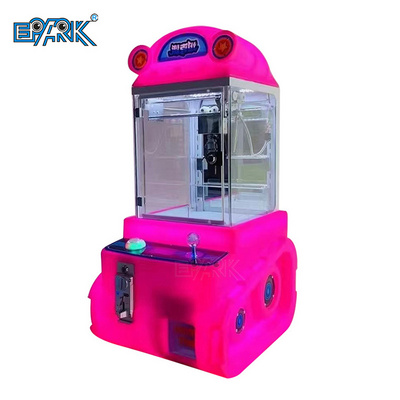 Amusement Park Mini Doll Crane Claw Machine Dollar Bill Acceptor Claw Machine