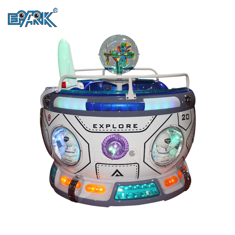 Amusement Park games Space Capsule MP5 Double Parent-child Kiddie ride rotating rides coin machine