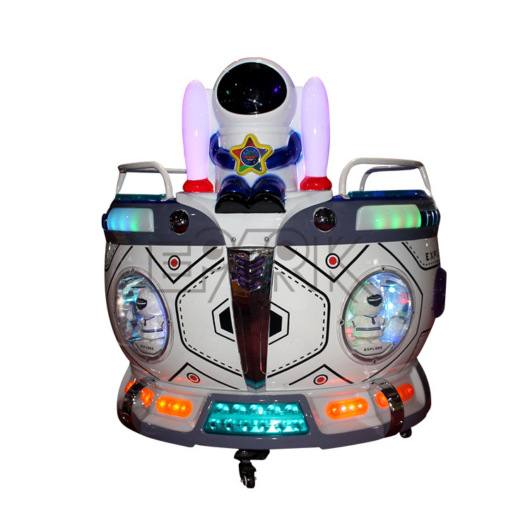 Theme park ride Interstellar Space Capsule MP5 Double Parent-child rotary swing coin operated kids ride funfair machine