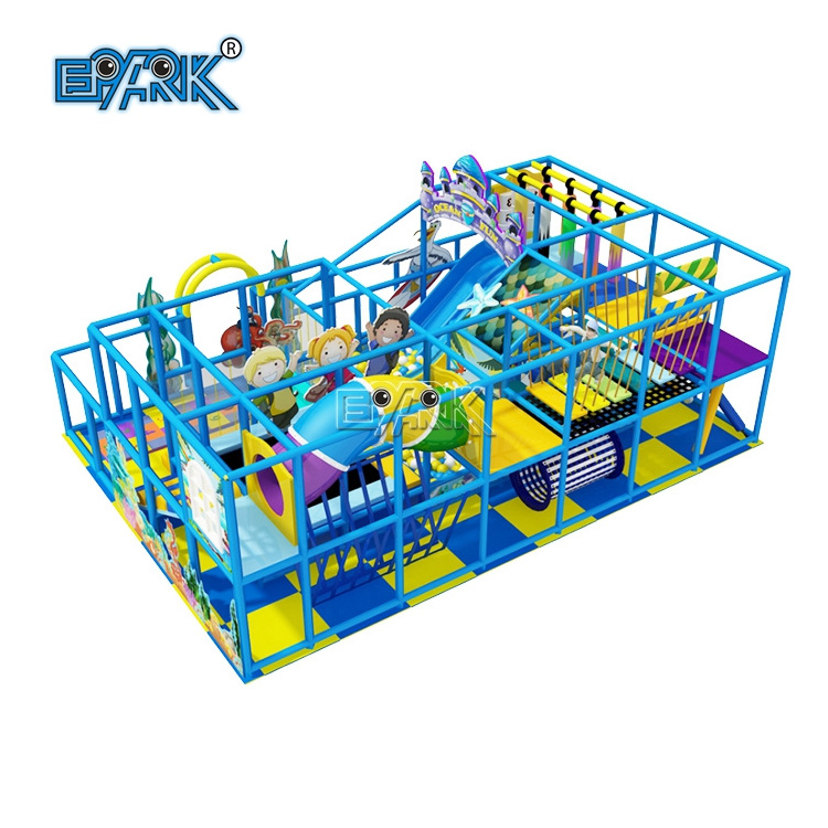 Ocean Style Indoor Playground Kids Soft Play With Rest Area Playground Indoor Soft Playground Equipment