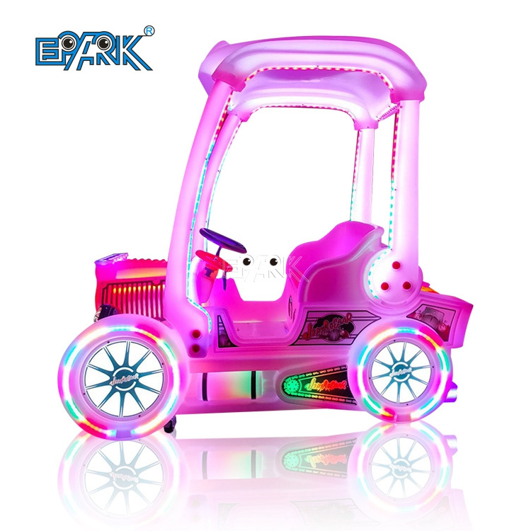 Amusement Park Rides Parent-Child Double Children'S Electric Roof Car Plastic Bumper Car For Sale