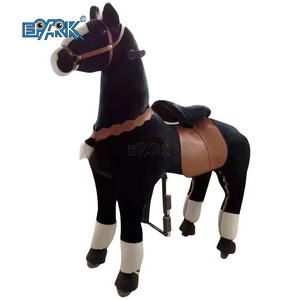 Shopping Mall Battery Children Walking Animal Mechanical Coin Operated Horse Ride For Sale