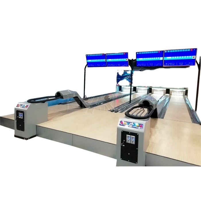 High Quality Commercial Game Machine Arcade Mini Bowling Machine Game For Indoor Game Center Laminate Bowling Alley