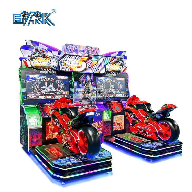 Coin Operated Games Card Payment System Moto Gp Simulator Arcade Racing Car Game Machine For Shopping Mall