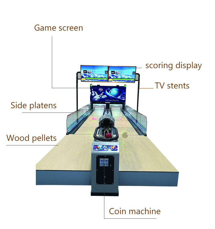 Manufacturer's New Bowling Ball Entertainment Equipment Machine Bowling Lane Machine