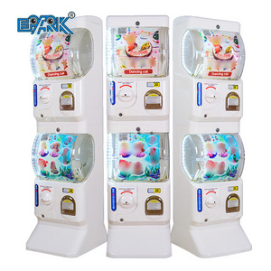 USA Hot Popular Capsule Gashapon Vending Machine Automatic Crystal Capsule Toy Vending Machine