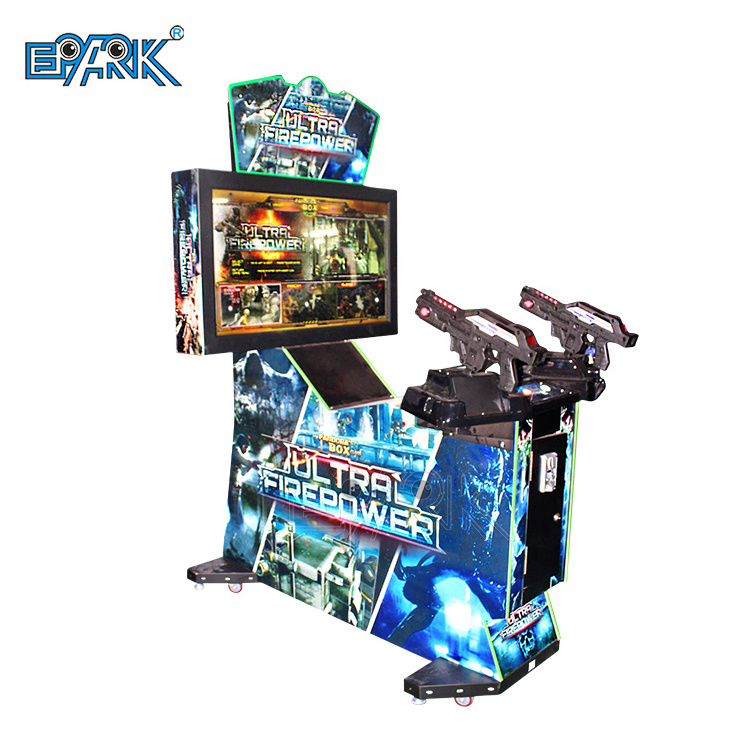 Coin Operated Game Machine 3 in 1 Ultra Firepower Shooting Arcade Games