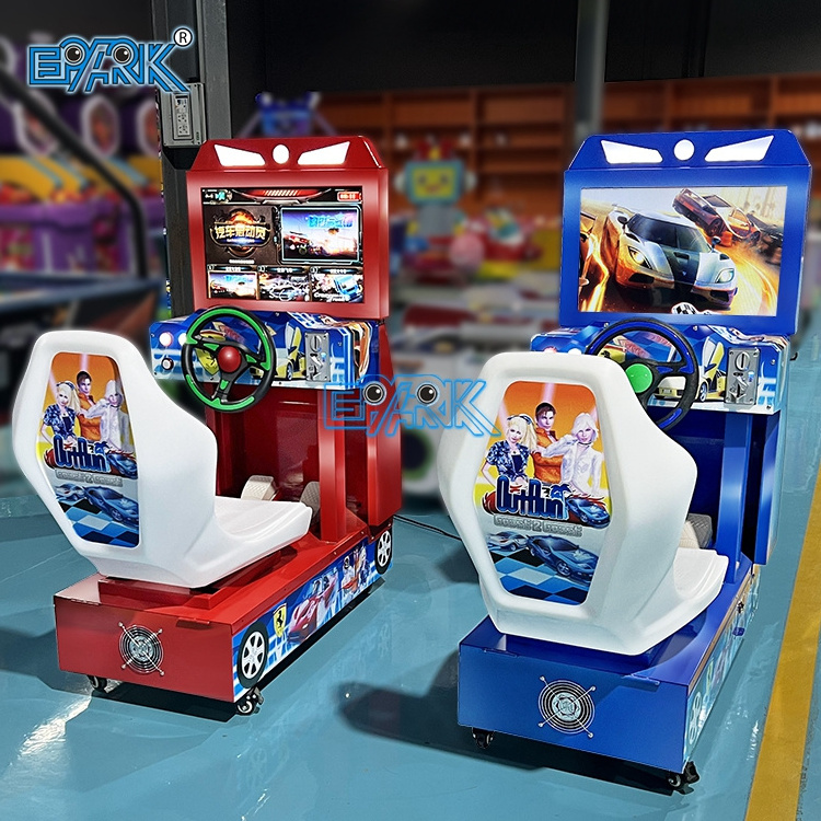 22 Inch Lcd Coin Operated Video Arcade Outrun Electronics Kids Racing Car Children Games Machine