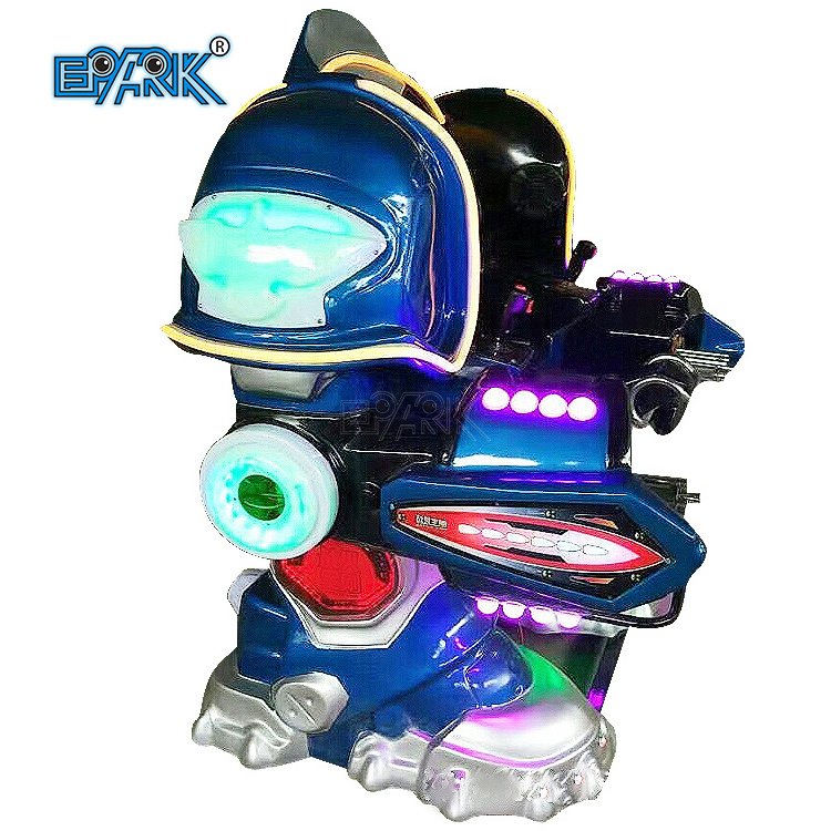 Outdoor Playground Kids Theme Park Electric Walking Robot Ride Battery Car Kiddie Ride