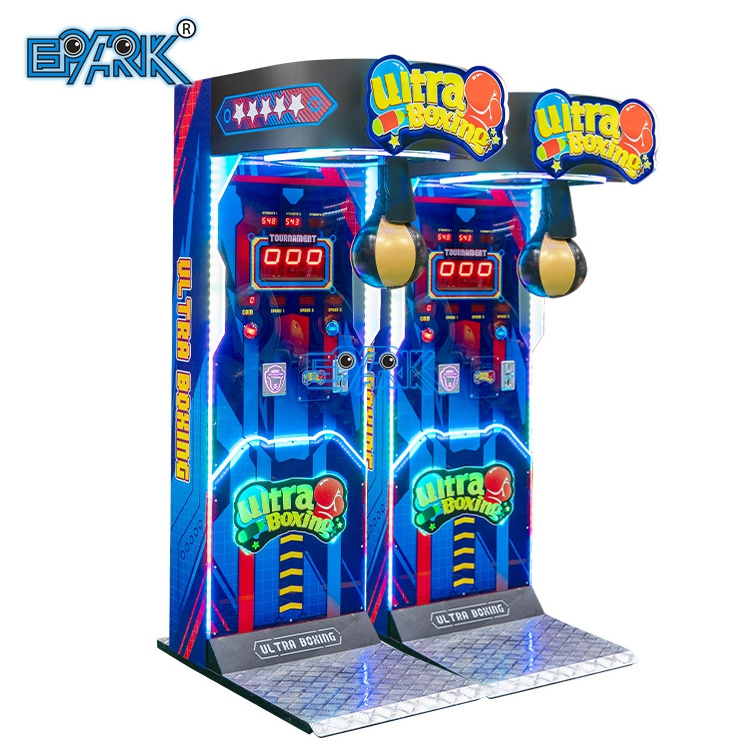 Customized Boxing Hitting Game Machine Sports Electronic Dynamic Arcade Boxing Game Machine