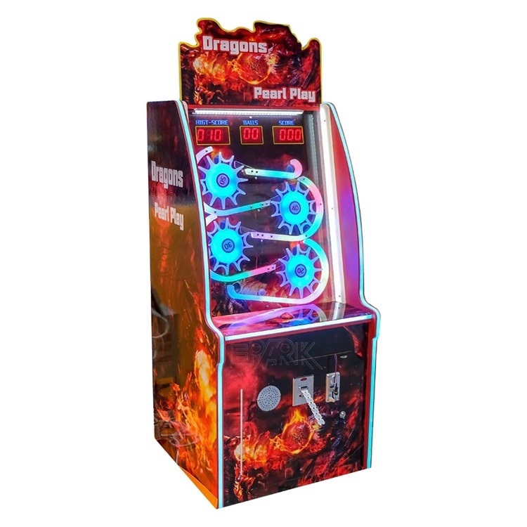 Crazy Ball Lottery Arcade Kids Drop Balls Redemption Machine Coin Operated Lottery Game Machine