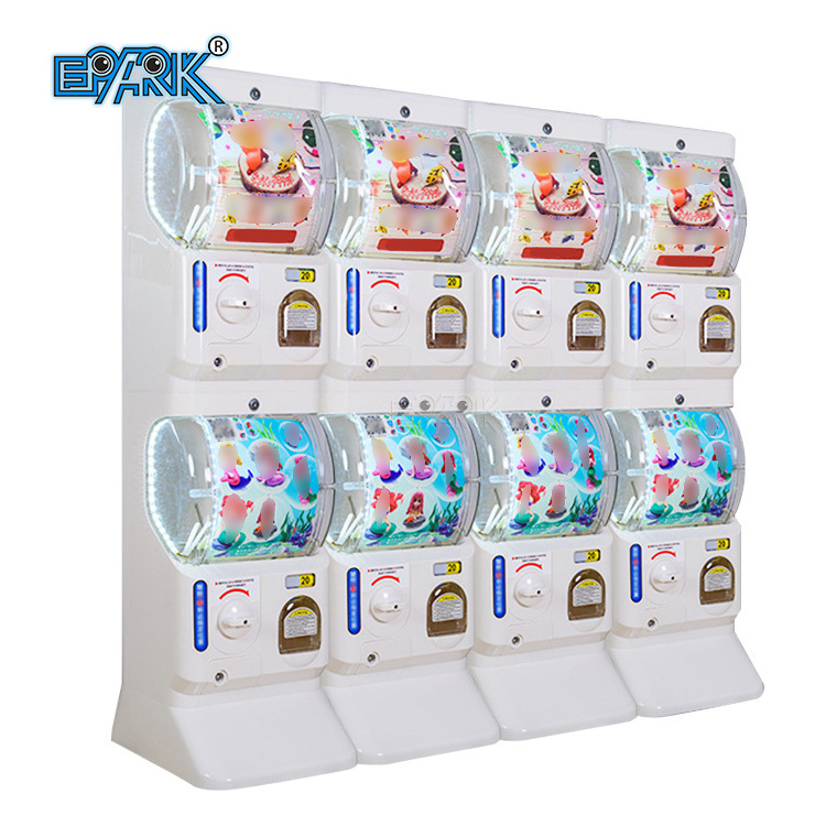 USA Hot Popular Capsule Gashapon Vending Machine Automatic Crystal Capsule Toy Vending Machine