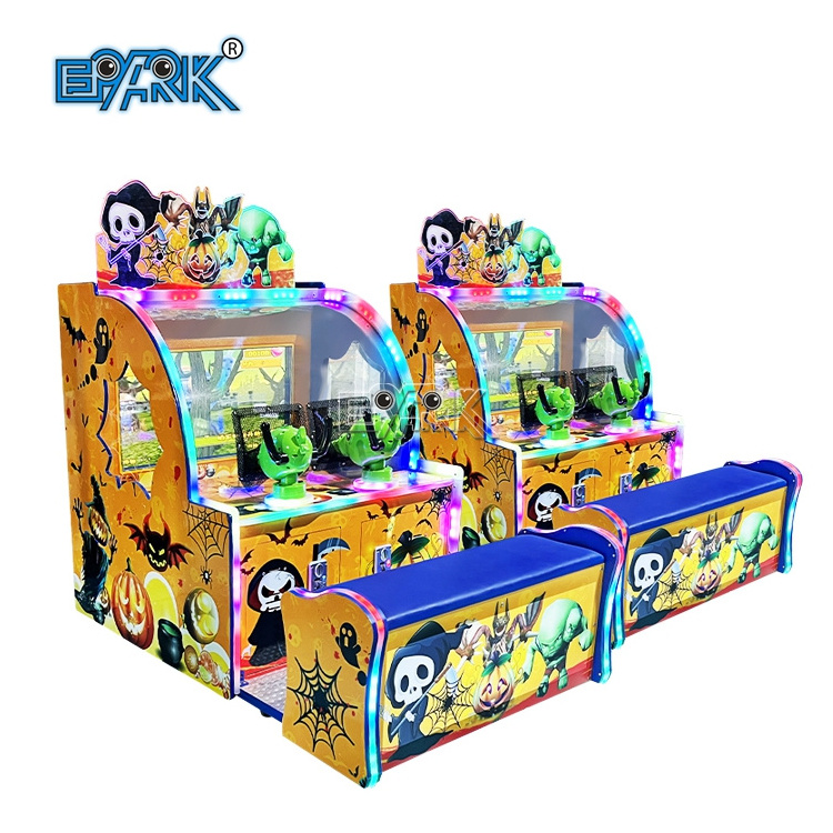 Earn Money Coin Operated Game Ball Shoot Arcade Game Indoor Kids Shoot Ball Game