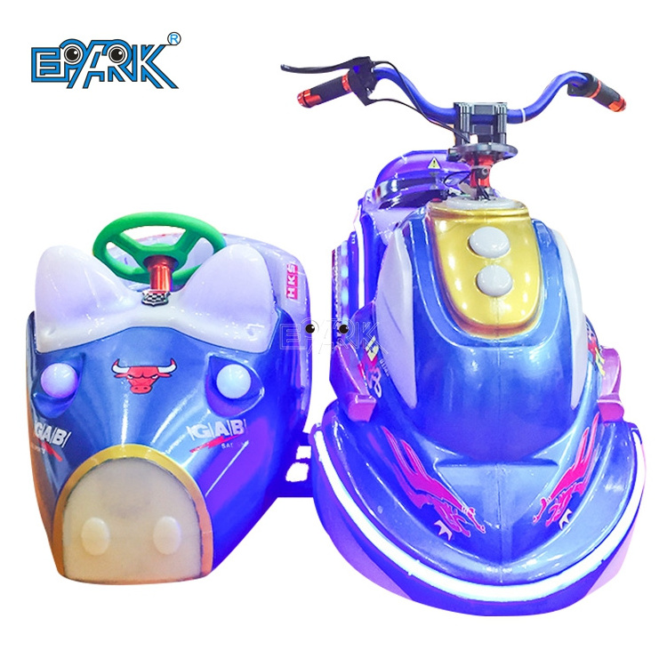 Spin Zone Bumper Cars For Kids-Parent 2 Player Race Car Game Machine Amusement Park Ride