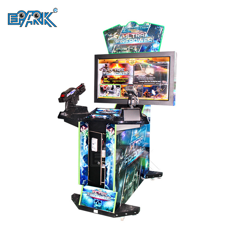 Coin Operated Game Machine 3 in 1 Ultra Firepower Shooting Arcade Games