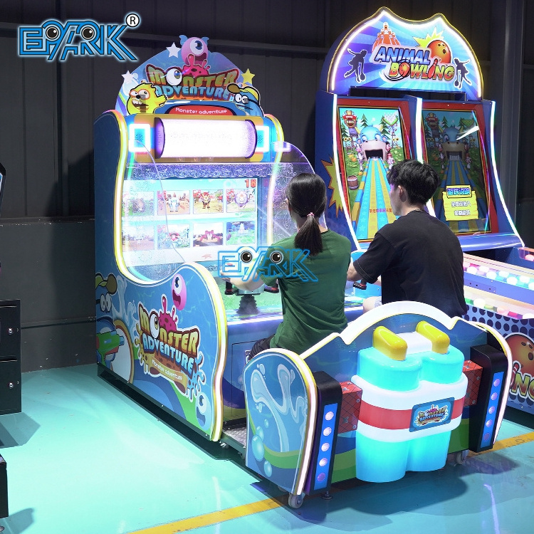 Coin Operated Arcade Indoor Sport Amusement High Quality Water Shooting Kids Game Machines For Sale