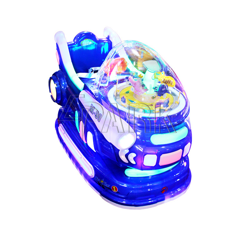 Cheap price wonderful space ship Kids electric ride on swing car from factory direct supply top supplier