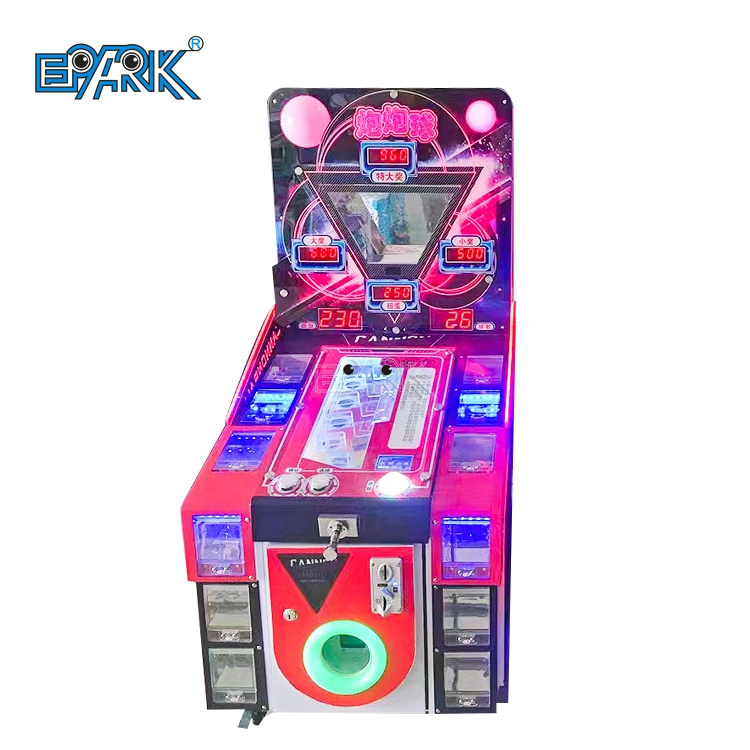 Coin Operated Games Cannon Ball Shooting Arcade Game Machine Pinball Machine For Kids And Adults