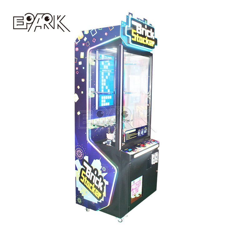 Hot Sale Pile Up Stacker Prize Game Machine Video Games Coin Operated Claw Arcade Machine