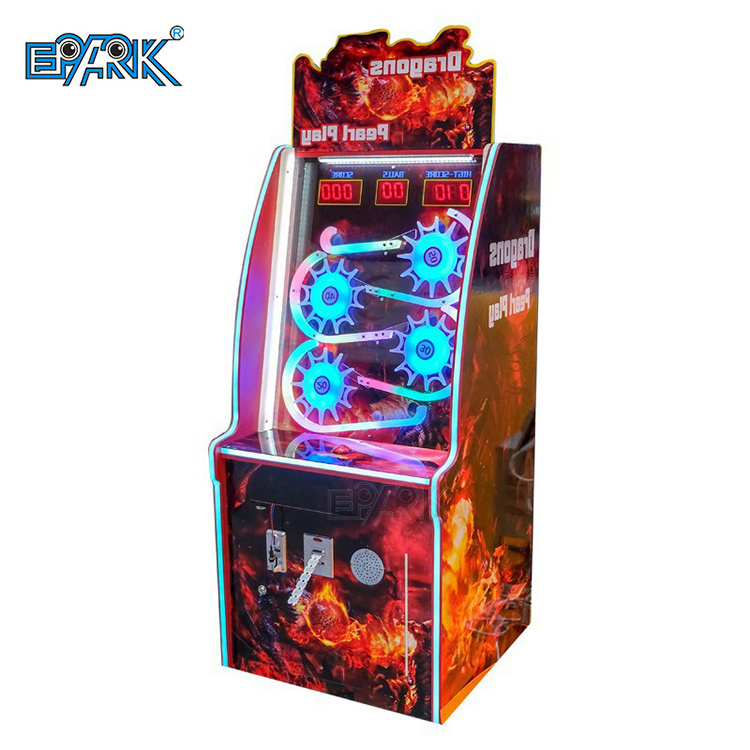 Crazy Ball Lottery Arcade Kids Drop Balls Redemption Machine Coin Operated Lottery Game Machine