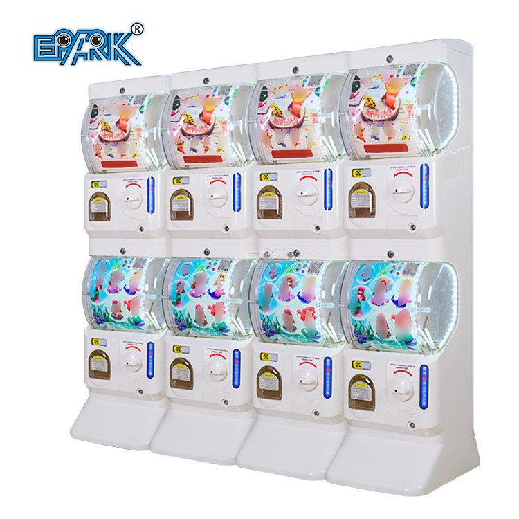 USA Hot Popular Capsule Gashapon Vending Machine Automatic Crystal Capsule Toy Vending Machine