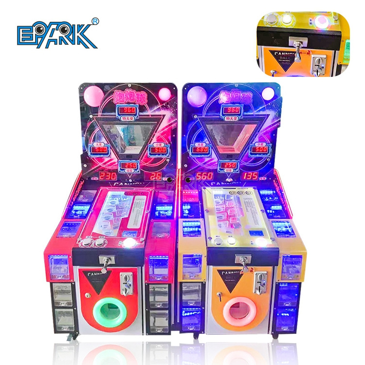 Coin Operated Games Cannon Ball Shooting Arcade Game Machine Pinball Machine For Kids And Adults