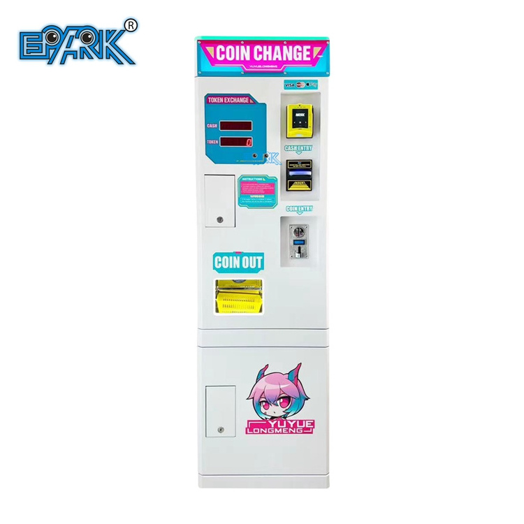 Coin Changer Machine Wholesale Automatic Bill Exchange Arcade Game Token Coin Change Machine