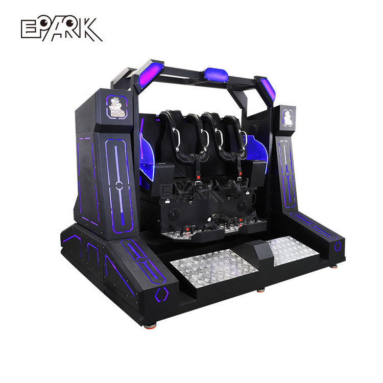 4 Dof Platform Amusement Park Ride Jumper 9D VR Virtual Reality Vr Flying Simulator Machine