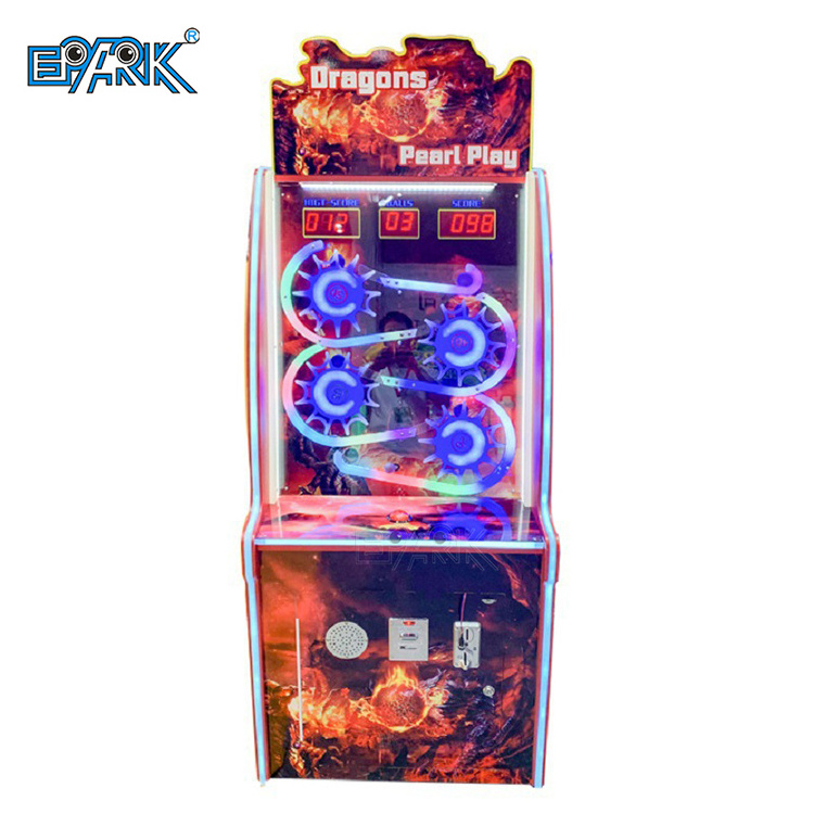 Crazy Ball Lottery Arcade Kids Drop Balls Redemption Machine Coin Operated Lottery Game Machine