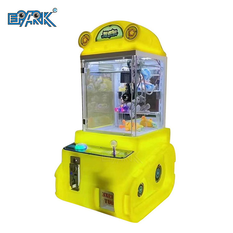 Amusement Park Mini Doll Crane Claw Machine Dollar Bill Acceptor Claw Machine