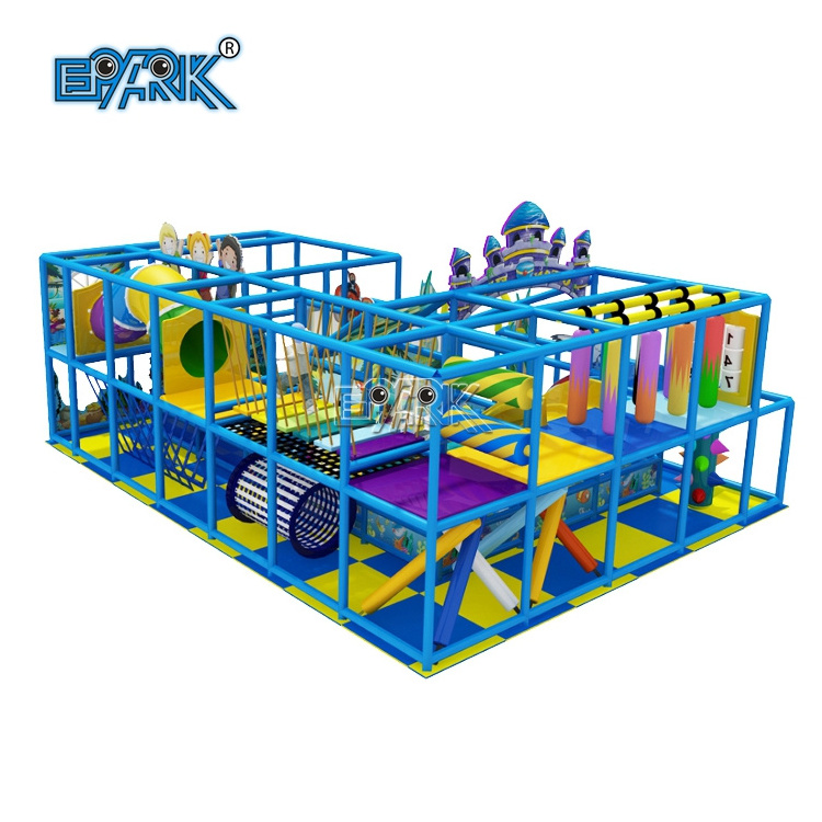 Ocean Style Indoor Playground Kids Soft Play With Rest Area Playground Indoor Soft Playground Equipment