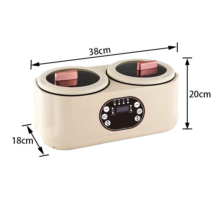 Factory price double bile multifunctional large capacity non-stick material double bile rice cooker