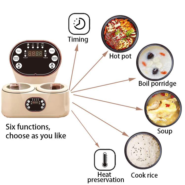 Wholesale smart kitchen appliances digester pot electric hot pot non-stick rice cooker