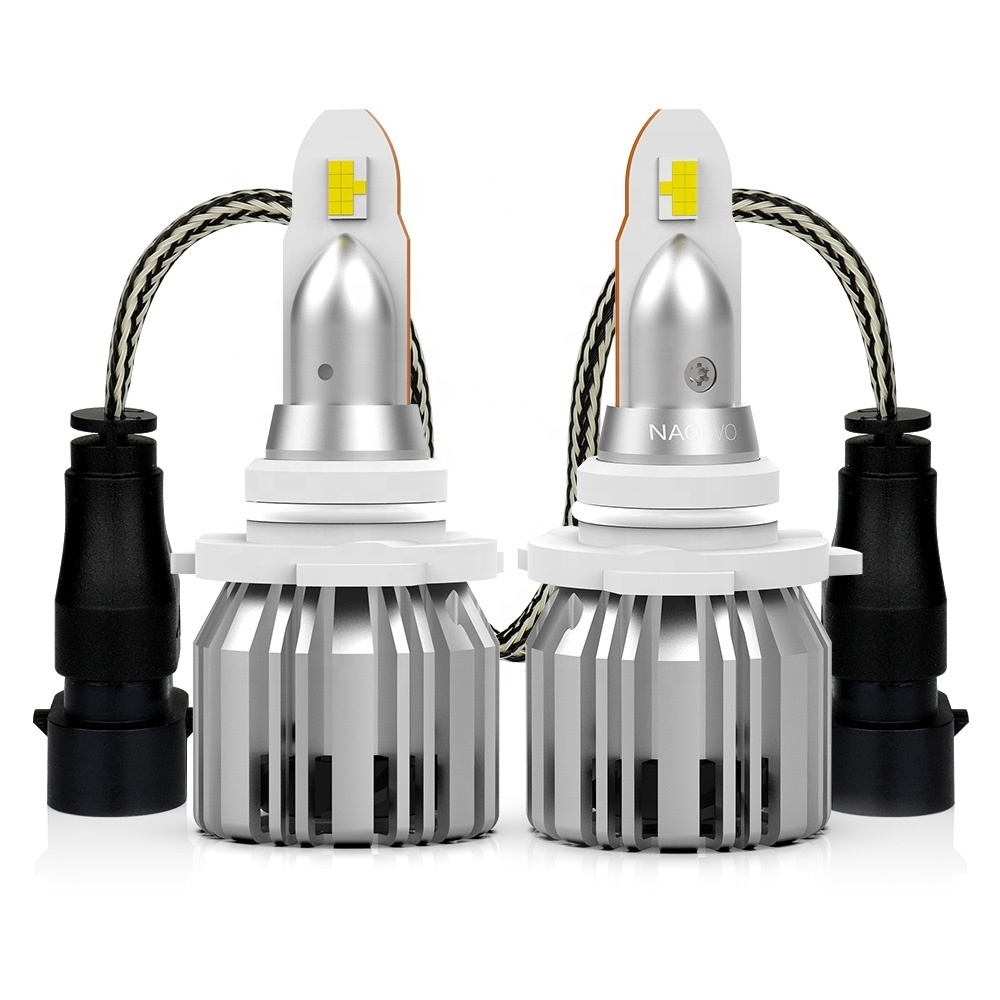 NAOEVO 30W 3600LM 9006 car light bulbs mini S3 no dark area led H4 H7 H11 9005 led headlight bulbs