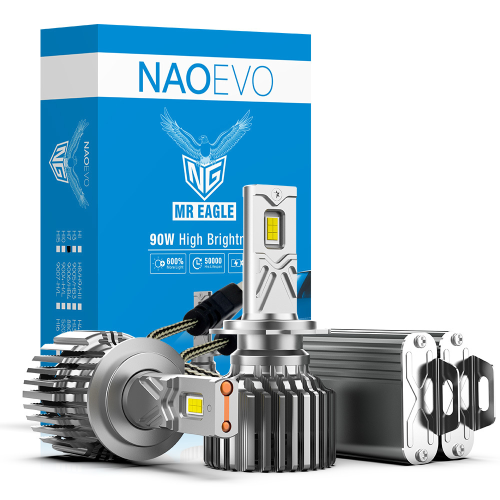 NAOEVO Led Car Light 180W Super Bright H4 Luces Led Para H1 Auto Luz H11 Focos 9005 Faro H7 Led Headlight Bulb