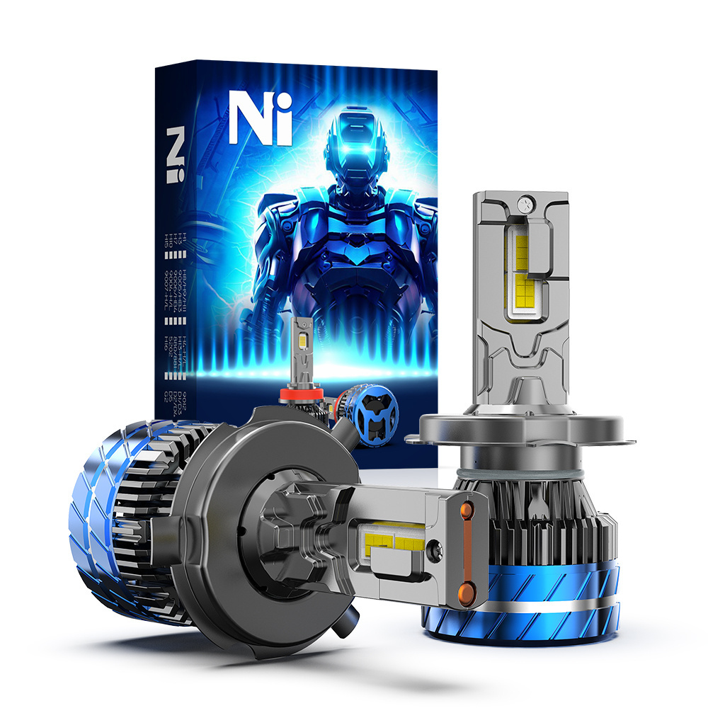 NAOEVO Robot Design 180W Foco Led H4 H7 H11 Bombillos Led 9005 9006 Foco Led H1 H3 Car Light Bulb Canbus 50000LM