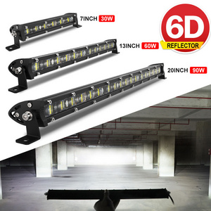 NAO New Triple Row Curve Lights 7" 13" 20" 22" 32" 42" 52" Inch 12 24 Volt Led Bar Fog Work Offroad 4X4 Truck Car Led Light Bar