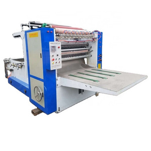 High capacity automatic V folded facial tissue paper pop up tissue napkin machine production line