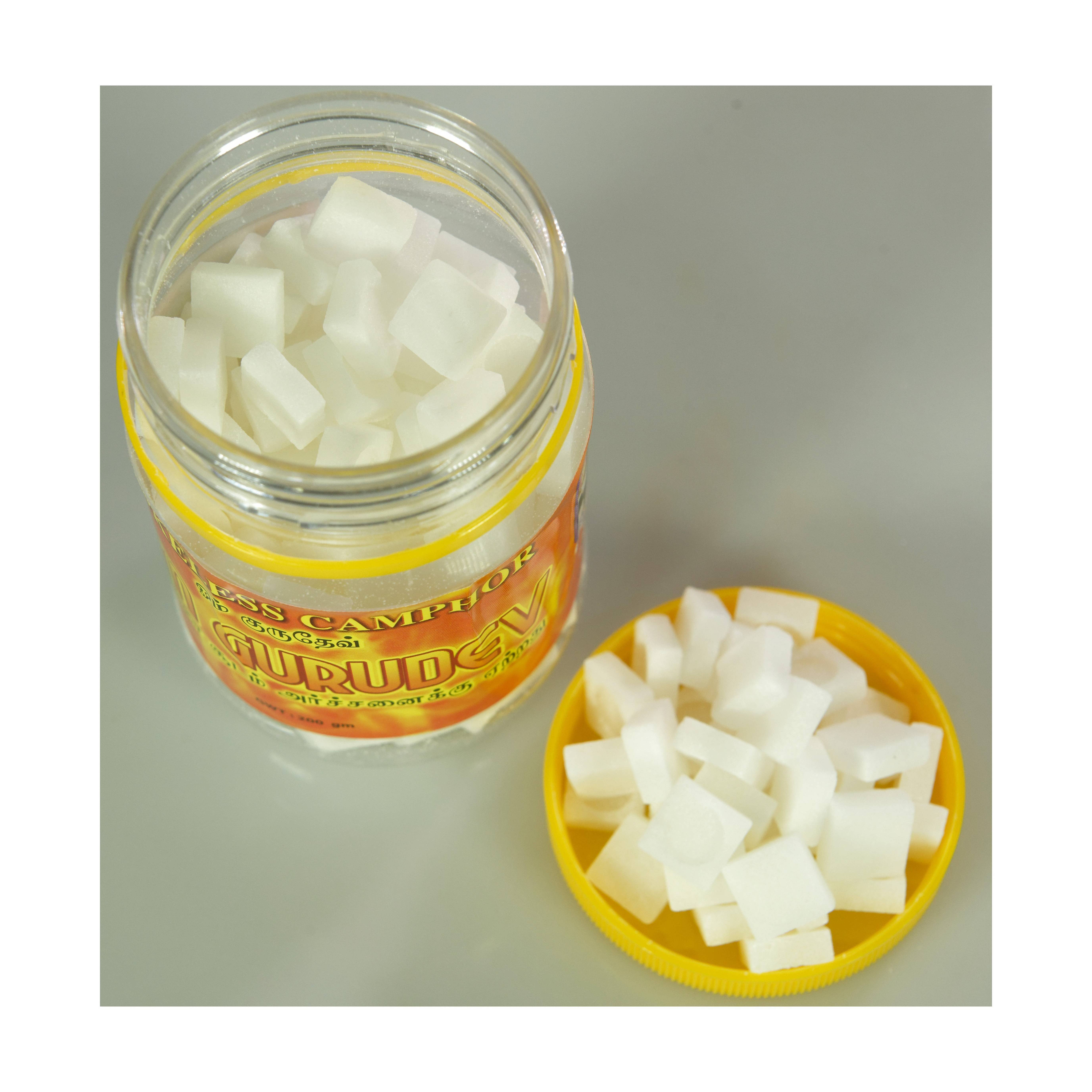 Great Deal Smokeless Camphor Tablets 200g Sustainable Synthetic Cube Long Lasting Burning Duration Natural White Color Malaysia