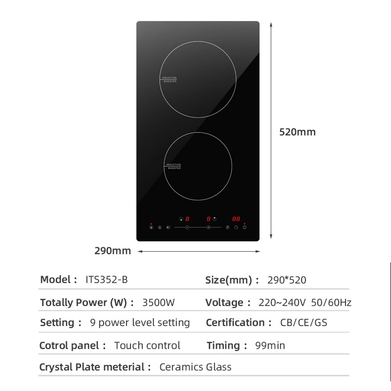 2024 New Product Household Induction Cooktop Cheap Price Electric Infrared Induction Cooker