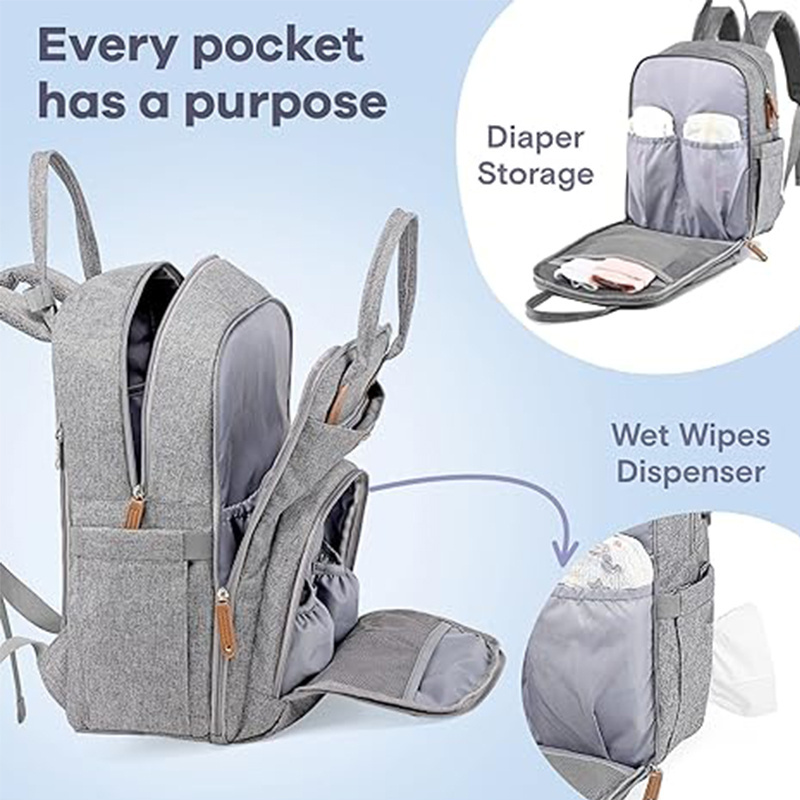 Diaper Bag Backpack Multifunction Travel Back Pack Maternity Baby Changing Bags Large Capacity Waterproof mummy bag