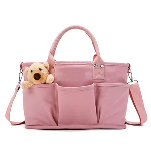 Wholesale Hot Sale Customized Diaper Bag Baby Stroller Hanging Bag Tote Mummy Bag