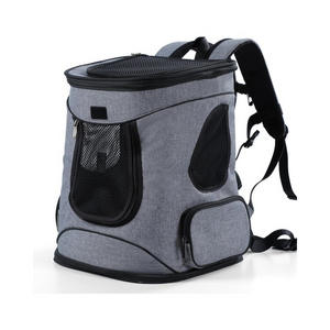 Eco Friendly Pet Backpack Bag Airline Approved Pet Carrier Backpack Durable Cat Travel Bag For Small Medium Dogs Cats Rabbits